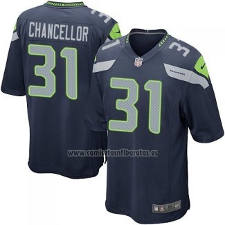 Camiseta NFL Game Seattle Seahawks Chancellor Azul