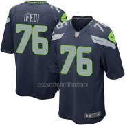 Camiseta NFL Game Seattle Seahawks Ifedi Azul