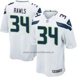 Camiseta NFL Game Seattle Seahawks Rawls Blanco