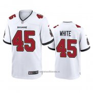 Camiseta NFL Game Tampa Bay Buccaneers Devin White 2020 Blanco