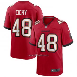 Camiseta NFL Game Tampa Bay Buccaneers Jack Cichy Rojo