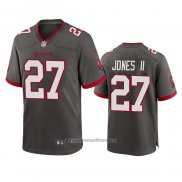 Camiseta NFL Game Tampa Bay Buccaneers Ronald Jones Ii 2020 Gris