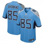 Camiseta NFL Game Tennessee Titans Chigoziem Okonkwo Azul