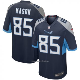 Camiseta NFL Game Tennessee Titans Derrick Mason Retired Azul