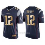 Camiseta NFL Gold Game New England Patriots Brady Profundo Azul