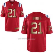 Camiseta NFL Gold Game New England Patriots Butler Rojo