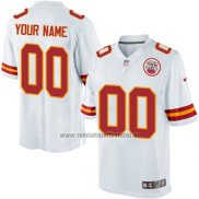 Camiseta NFL Kansas City Chiefs Personalizada Blanco