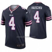 Camiseta NFL Legend Buffalo Bills 4 Steven Hauschka Inverted Azul