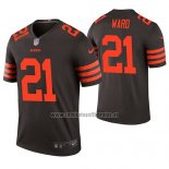 Camiseta NFL Legend Cleveland Browns Denzel Ward Color Rush Marron