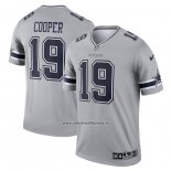 Camiseta NFL Legend Dallas Cowboys 19 Amari Cooper Inverted Gris