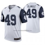 Camiseta NFL Legend Dallas Cowboys Jamize Olawale Blanco Color Rush