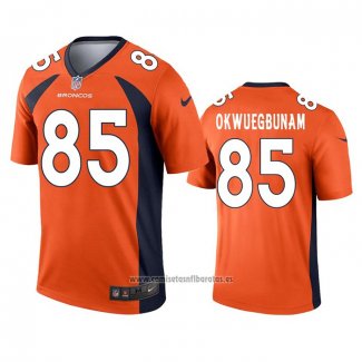 Camiseta NFL Legend Denver Broncos Albert Okwuegbunam Naranja