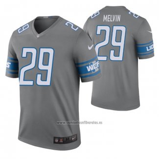 Camiseta NFL Legend Detroit Lions Rashaan Melvin Color Rush Gris