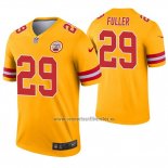Camiseta NFL Legend Kansas City Chiefs 23 Kendall Fuller Inverted Oro