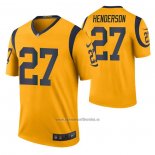 Camiseta NFL Legend Los Angeles Rams Darrell Henderson Color Rush Oro