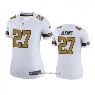 Camiseta NFL Legend Mujer New Orleans Saints Malcolm Jenkins Blanco