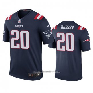 Camiseta NFL Legend New England Patriots Kyle Dugger Azul Color Rush