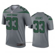 Camiseta NFL Legend New York Jets Jamal Adams Inverted Gris