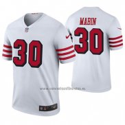 Camiseta NFL Legend San Francisco 49ers Greg Mabin Blanco Color Rush