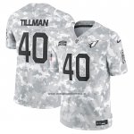 Camiseta NFL Limited Arizona Cardinals Pat Tillman 2024 Salute To Service Retired Gris