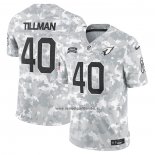 Camiseta NFL Limited Arizona Cardinals Pat Tillman 2024 Salute To Service Retired Gris