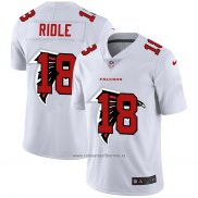 Camiseta NFL Limited Atlanta Falcons Ridle Logo Dual Overlap Blanco