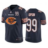 Camiseta NFL Limited Chicago Bears Gipson Big Logo Number Azul
