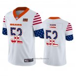 Camiseta NFL Limited Chicago Bears Khalil Mack Independence Day Blanco