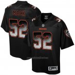 Camiseta NFL Limited Chicago Bears Mack Smoke Fashion Negro2