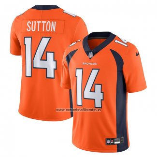 Camiseta NFL Limited Denver Broncos Courtland Sutton Vapor Untouchable Naranja