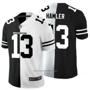 Camiseta NFL Limited Denver Broncos Hamler Black White Split
