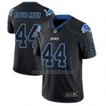 Camiseta NFL Limited Detroit Lions Jalen Reeves Maybin Negro Color Rush 2018 Lights Out