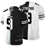 Camiseta NFL Limited Detroit Lions Stafford White Black Split