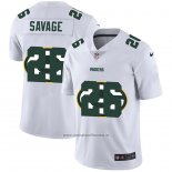 Camiseta NFL Limited Green Bay Packers Savage Logo Dual Overlap Blanco