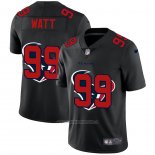 Camiseta NFL Limited Houston Texans Watt Logo Dual Overlap Negro