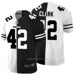 Camiseta NFL Limited Kansas City Chiefs Clark White Black Split