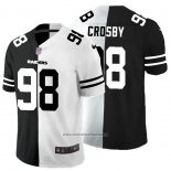 Camiseta NFL Limited Las Vegas Raiders Crosby Black White Split