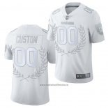 Camiseta NFL Limited Las Vegas Raiders Personalizada MVP Blanco