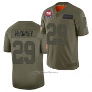 Camiseta NFL Limited New York Giants Xavier Mckinney 2019 Salute To Service Verde