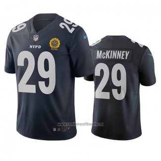 Camiseta NFL Limited New York Giants Xavier Mckinney Ciudad Edition Azul