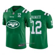 Camiseta NFL Limited New York Jets Namath Big Logo Number Verde