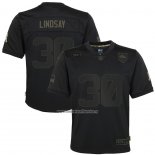 Camiseta NFL Limited Nino Denver Broncos Phillip Lindsay 2020 Salute To Service Negro