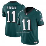 Camiseta NFL Limited Philadelphia Eagles A.J. Brown Vapor F.U.S.E. Negro