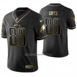 Camiseta NFL Limited Philadelphia Eagles Zach Ertz Golden Edition Negro
