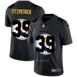 Camiseta NFL Limited Pittsburgh Steelers Fitzpatrick Logo Dual Overlap Negro