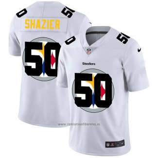 Camiseta NFL Limited Pittsburgh Steelers Shazier Logo Dual Overlap Blanco