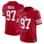 Camiseta NFL Limited San Francisco 49ers Nick Bosa 97 Vapor F.U.S.E. Rojo