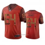 Camiseta NFL Limited San Francisco 49ers Willie Henry Ciudad Edition Naranja