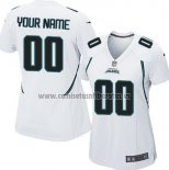 Camiseta NFL Mujer Jacksonville Jaguars Personalizada Blanco