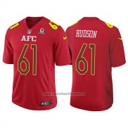 Camiseta NFL Pro Bowl AFC Hudson 2017 Rojo